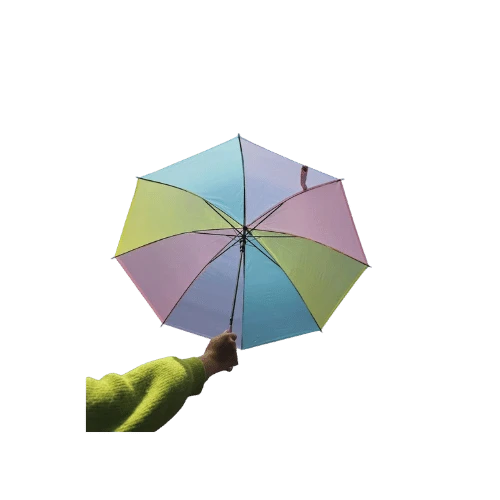 Multi Colour Umbrella | Vibrant, Foldable, and Weather-Resistant – Just ₹130 Eac