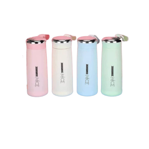 400ml/450ml Colorful Kids Water Bottle | BPA-Free, Heat-Resistant, Cute Design –
