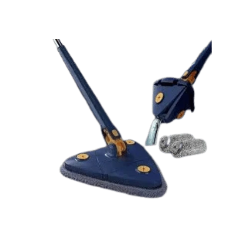 NEW ARRIVAL – 360° Rotating Telescopic Triangular Mop | Self-Squeezing, Adjustab