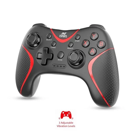 Ant Esports GPL300 PC Controller Wireless, PS3 Controller PC Gamepad with Dual V