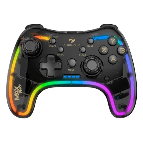 Zebronics MAX FURY RGB Wired Gamepad for PC & Android