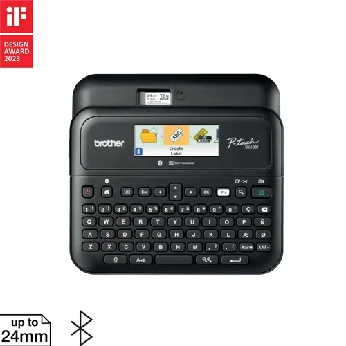 Brother P-Touch PT- D610BT Business Professional Connected Label Maker | Connect