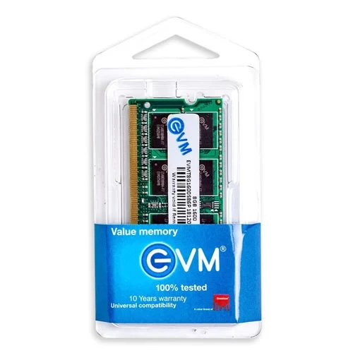 EVM 8GB DDR3 Laptop RAM 1333MHz So-DIMM – 10 Yr Warranty