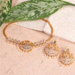 Rajwadi Temple Choker Set