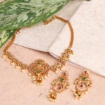 Rajwadi Temple Choker Set