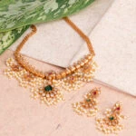 Rajwadi Temple Choker Set