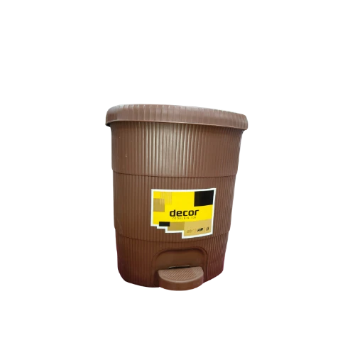 Decor Brand Mini Pedal Dustbin - Compact & Hygienic Plastic Waste Bin for Home &