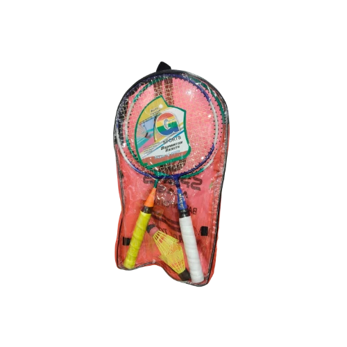 Lightweight Badminton Racket Set with Shuttlecocks & Carry Bag - Ideal for Begin