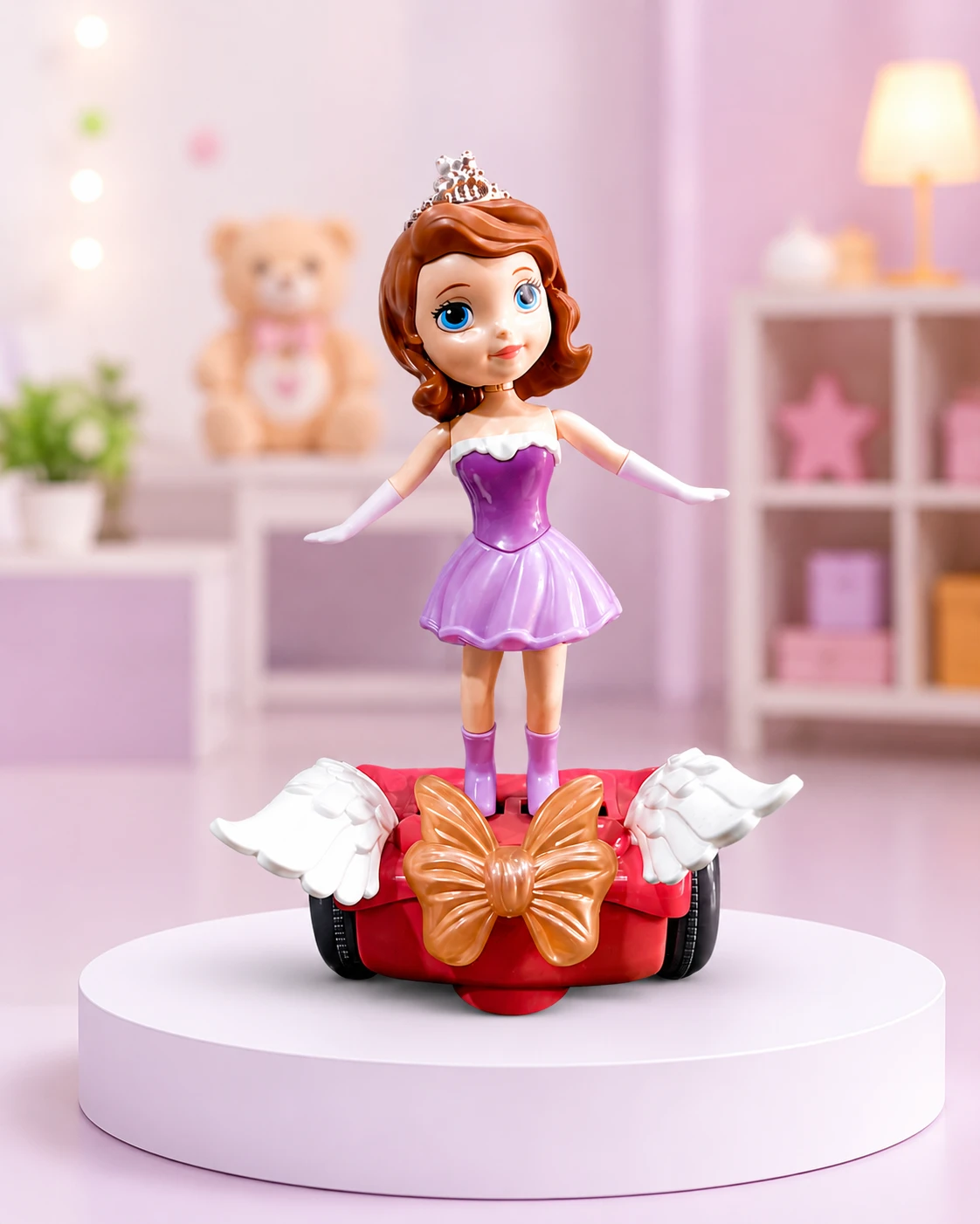Princess Dancing Angel Toy with Wings – Musical Moving Doll for Kids